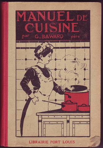 Cover eines älteren Buches, auf dem eine Köchin abgebildet ist.